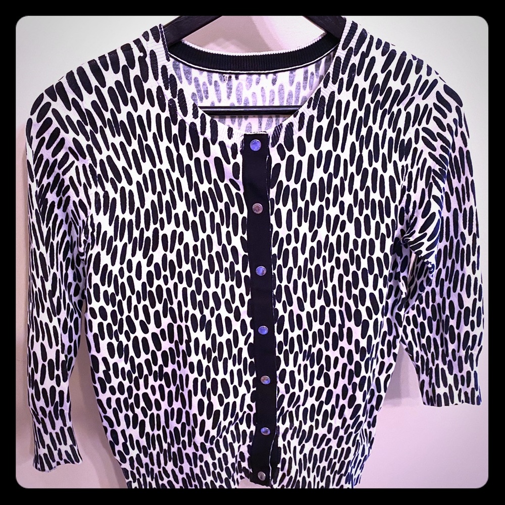 Michael Kors 3/4 sleeve cardigan.